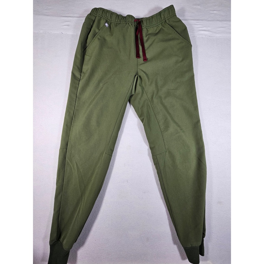 Figs Technical Collection Mens M Olive Green Scrub Jogger Pants M00SW2004‎